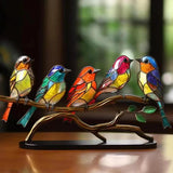 Bird Branch Desktop Ornaments - Home Decor for Bird Lovers