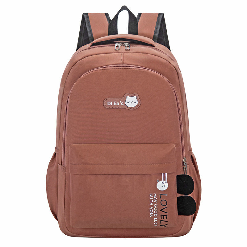 Large Capacity School Backpack: Casual & Multi-Functional