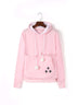 Cute Hoodies Pullover Sweatshirts With Pet Pocket for Winter Women - Minihomy