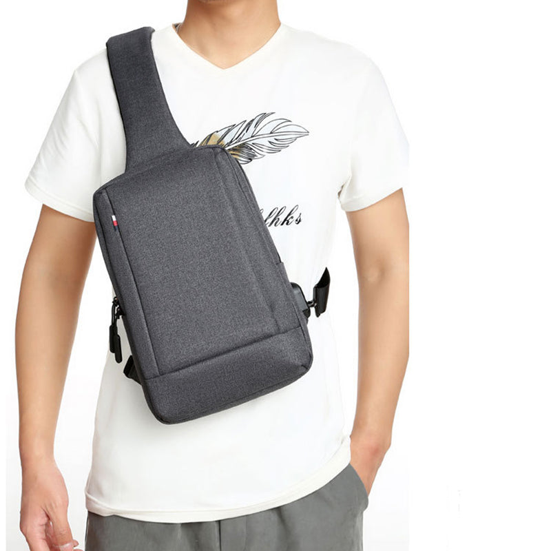 Men Chest Bag Shoulder Bags Crossbody Sling Backpack - Minihomy