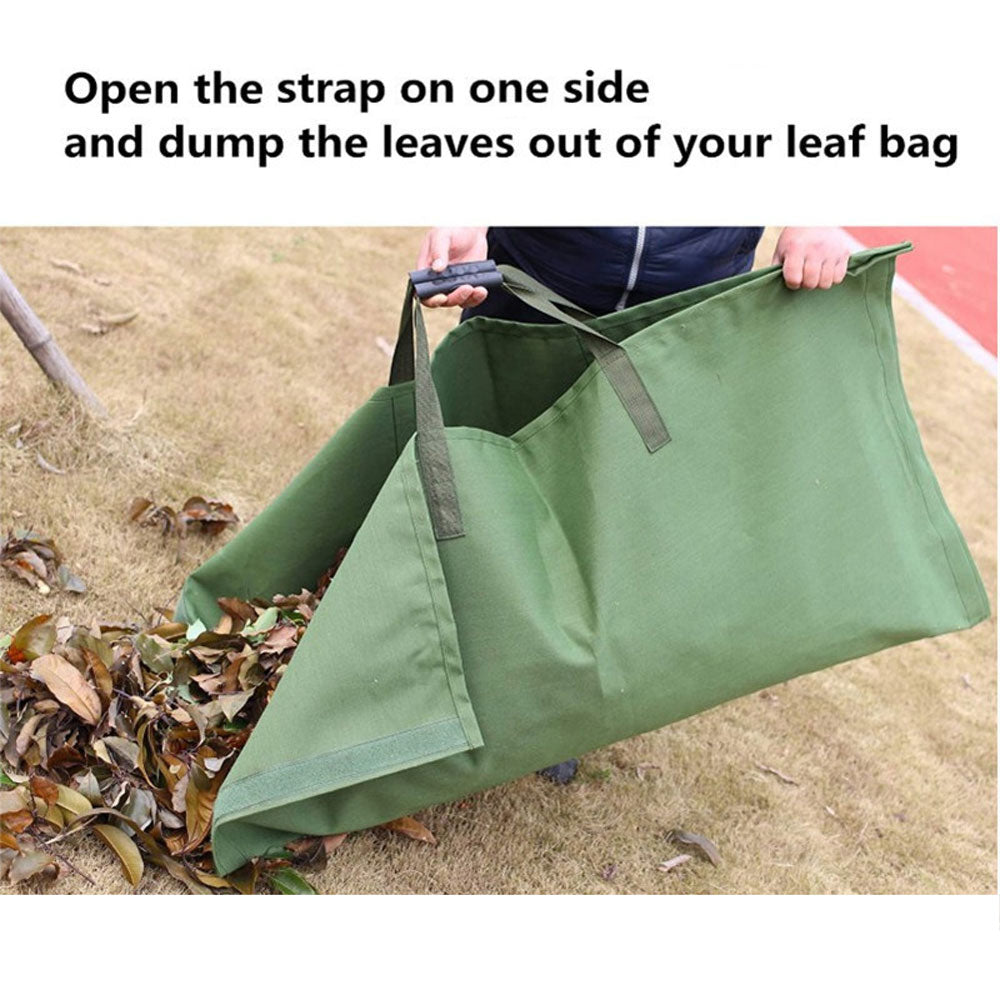 Garden Leaf Storage Outdoor Lawn Yard Waste Tarpaulin Container - Minihomy