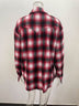 Plaid Shirt Women Spring Mid-length Loose Blouse Turndown Collar Shirt Clothing - Minihomy