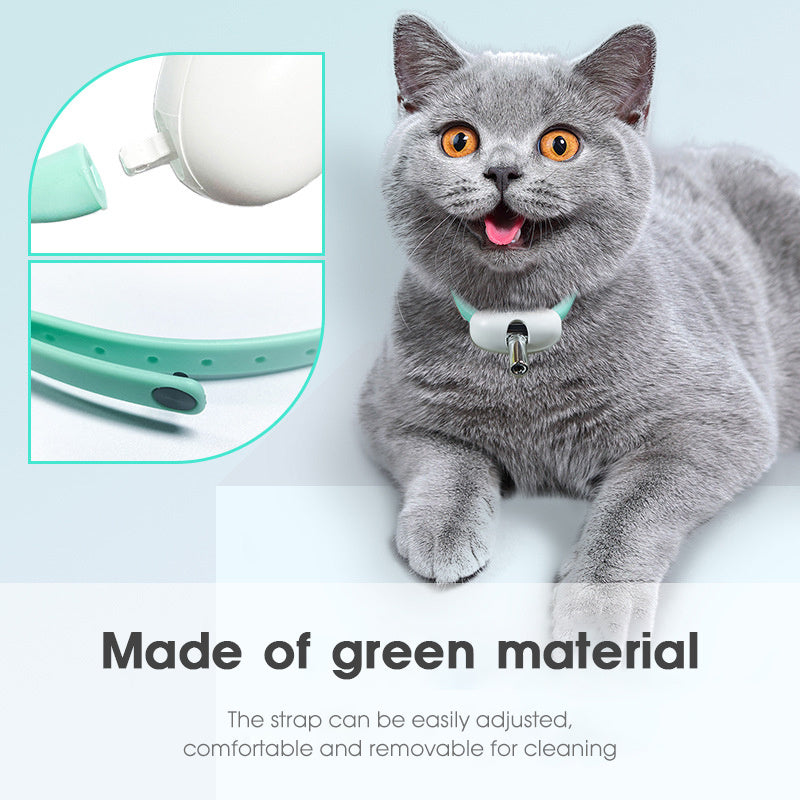 Automatic Cat Toy Smart Laser Teasing Cat Collar Electric USB Charging Kitten Amusing Toys Interactive Training Pet Items - Minihomy