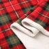 Lambswool Plaid Plain Cover Blanket Nap Blanket - Minihomy