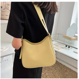 Women's Simple Bucket Crossbody Bag - Portable & Fashionable