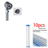 3 Modes High Pressure Shower Head with Filter - Portable Rainfall Faucet Tap for Bathroom - Minihomy