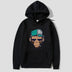 Monkey Printed Men's Hoodie Leisure Warm Sweatshirt - Minihomy