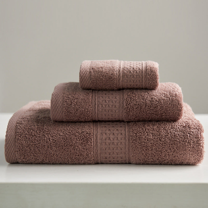 Minimalist Style Square Towel Set Pure Cotton - Minihomy