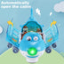 360 Rotating Electric Plane Airplane Toys For Kids Bump And Go Action Toddler Toy Plane With LED Flashing Light Sound For Boys - Minihomy