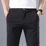 Summer Men's Pants Thin Summer Casual Ice Silk Pants