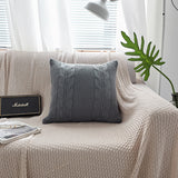 Nordic Wool Knit Pillowcase - Minihomy