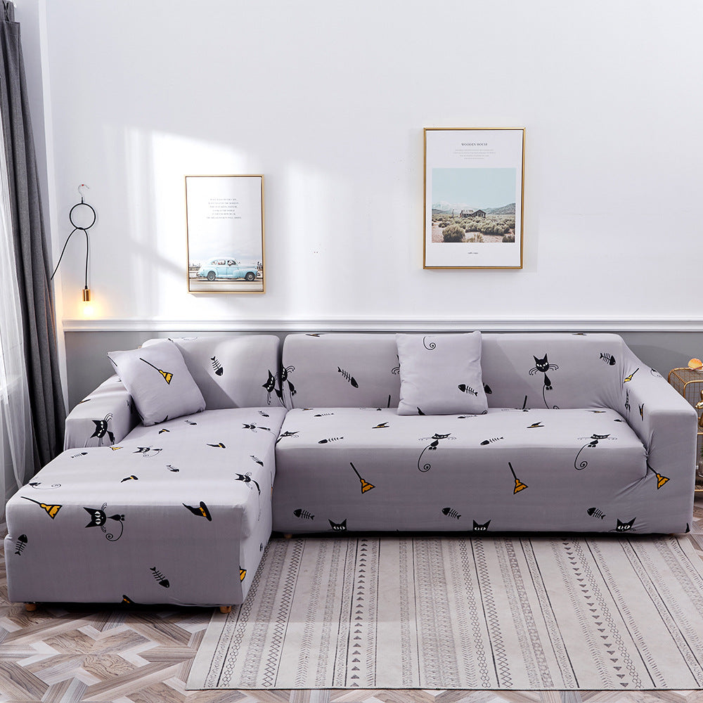 Printed sofa cushion sofa cover