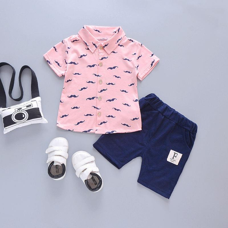 Baby Boys Short Sleeve Suits - Minihomy