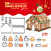 Christmas Cookie Mold Christmas Decorations For Make a  Cookie House - Minihomy