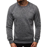 Men's Pullover - All Match Simple Long Sleeve Sweater - Minihomy