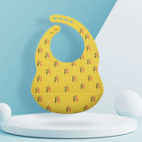 Baby Feeding Newborn Cartoon Aprons Adjustable Baby Bibs Burp Cloth - Minihomy