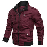 Solid color jacket men