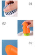 Multifunctional Carrot Brush Kitchen Household Kitchen Gadgets - Minihomy