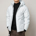 Men's Winter Warm Parka Jacket - Windproof, Short, Light Hooded Down - Minihomy