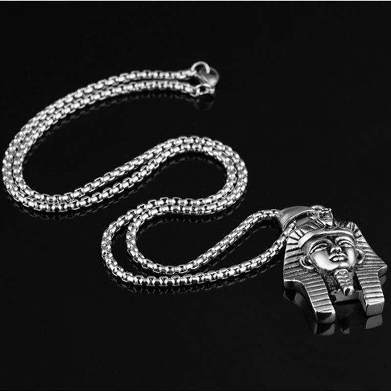 Titanium Steel Alloy Pharaoh Necklace