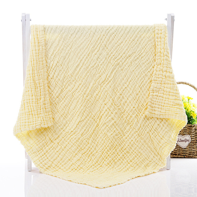 Plain Gauze Bath Towel - Minihomy