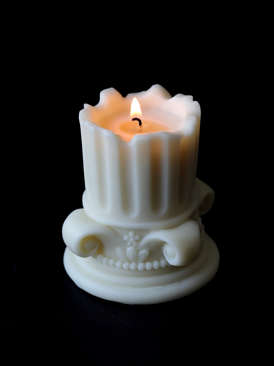 Simple Wind Scented Candles DIY - Roman Column Design