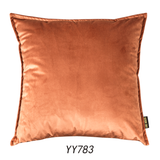 Solid color velvet pillow velvet