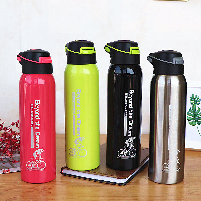 500ML Sport Thermos Water Bottle - Minihomy