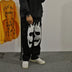 Patch Panel Skull Cargo Pants - Minihomy