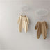 Comfortable And Simple Baby Long-sleeved One-piece - Minihomy