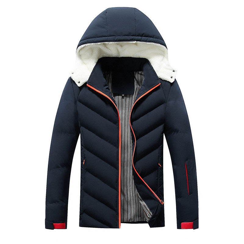 Men's Casual Cold-proof Cotton-padded Clothing - Minihomy