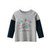 Baby clothes children's long-sleeved T-shirt boys bottoming shirt - Minihomy