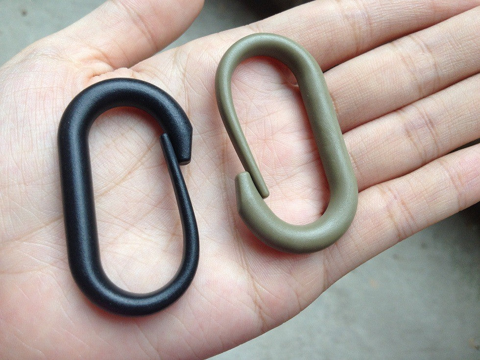 Oval Hanging Buckle Carabiner for DIY Backpack Accessories - Minihomy