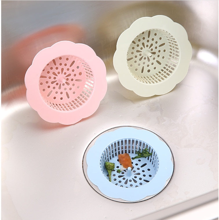 Creative Kitchen Flower-shaped Sink Funnel Strainer - Minihomy