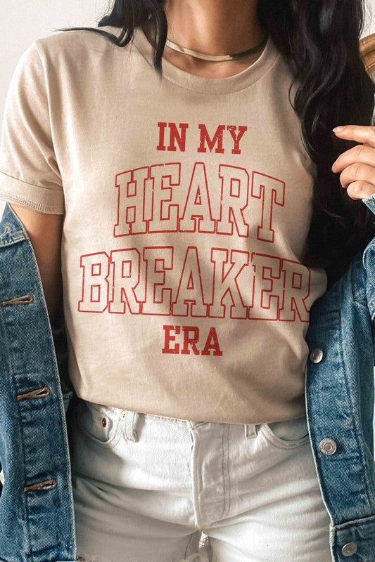 Plus Size - In My Heartbreaker Era Graphic T-Shirt - Minihomy