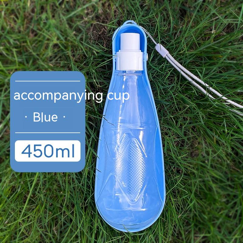 Pet Water Cup Outdoor Portable Folding Dog Water Bottle 550ml Large Capacity - Minihomy