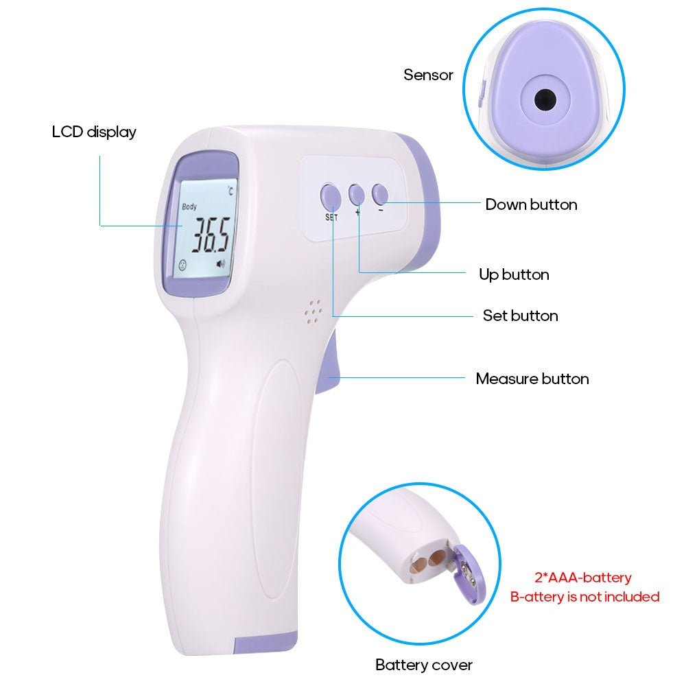 Infrared Thermometer Non-Contact Digital IR Thermal Camera - Minihomy