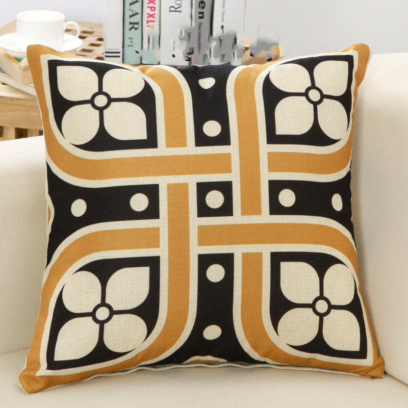 Cushion cover sofa backrest pillow - Minihomy