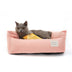 Pet Sofa Dog Bed Waterproof Bottom Soft Fleece Warm Cat Bed House - Minihomy