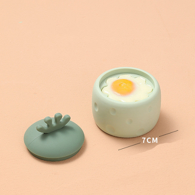 Silicone Egg Cooker Creative High Temperature Resistance Kitchen Supplies Gadgets