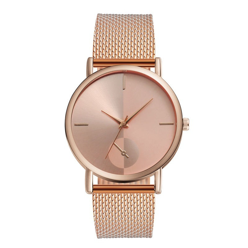 Simple Style New Ladies Hook Buckle Alloy Watches Women Wristwatch Quartz