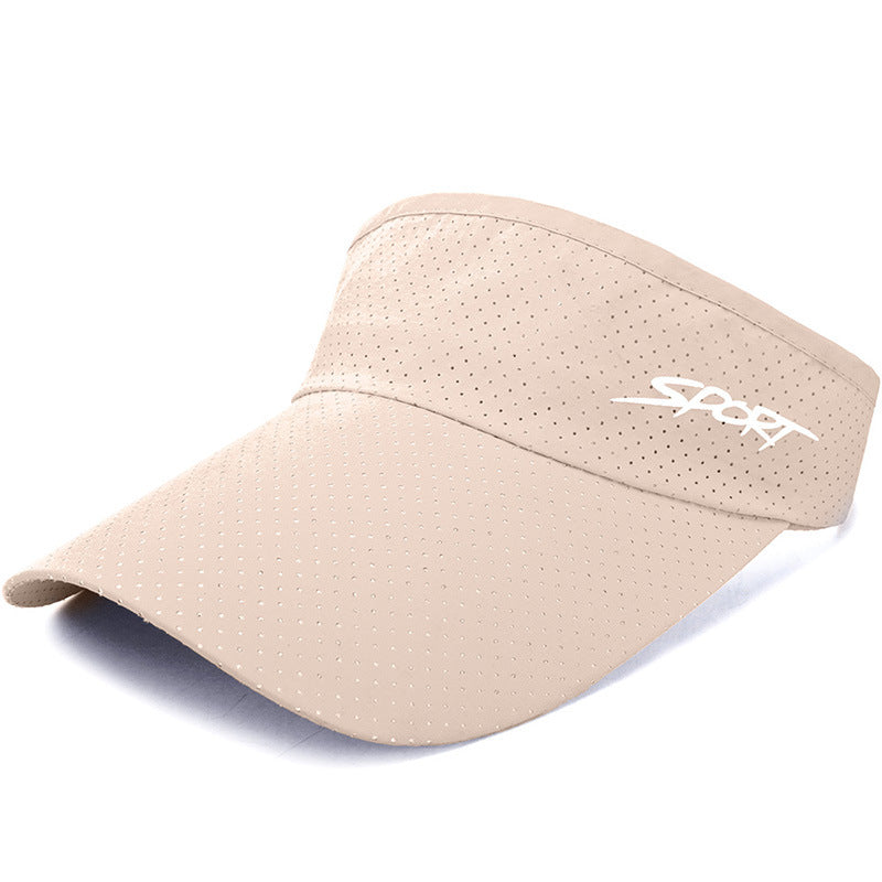 Summer Women Breathable Air Sun Hats Quick-dry Visor Golf Running Sunscreen Cap