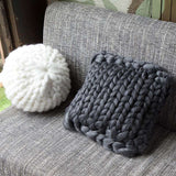 Handmade Square Chunky Pillow - Minihomy