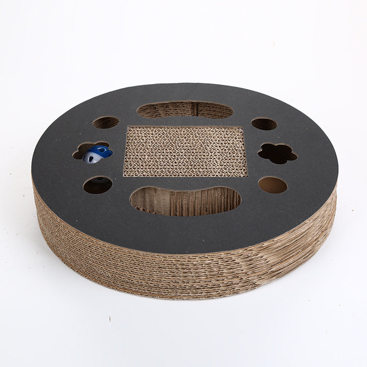 Corrugated cat scratch board cat toy - Minihomy