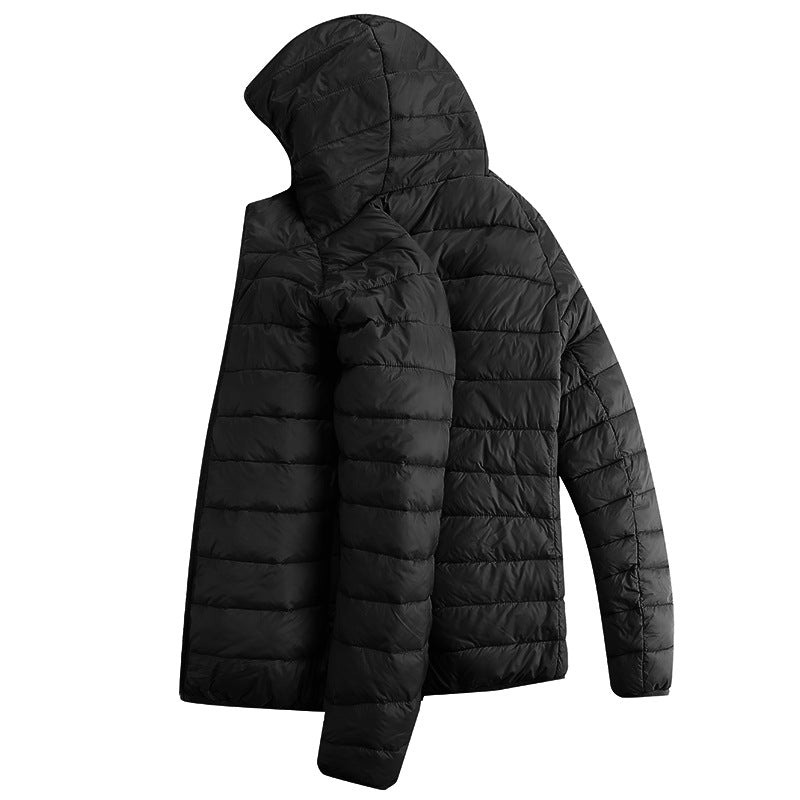 Down Padded Jacket Men's Stand-Collar Winter Jacket: Stay Warm in Style - Minihomy