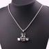 Gym dumbbell necklace - Minihomy