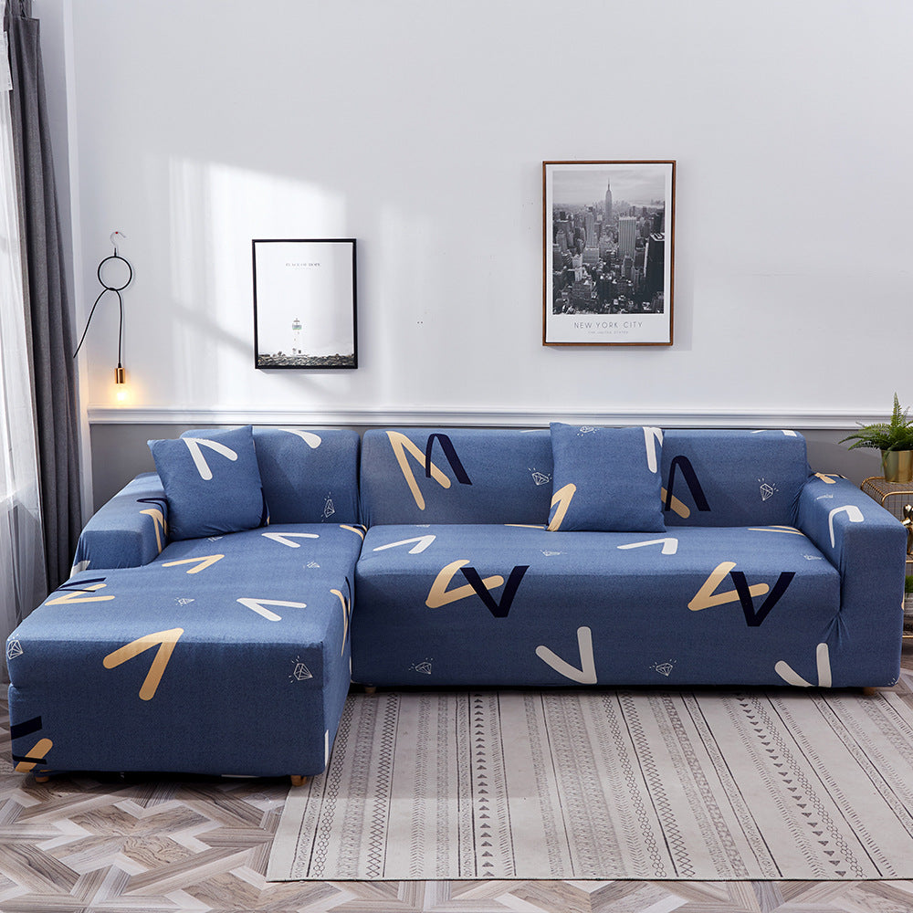 Printed sofa cushion sofa cover