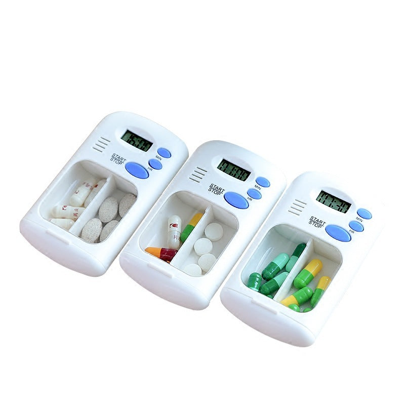 Mini Portable Pill Reminder Drug Alarm Timer Electronic Box Organizer - Minihomy