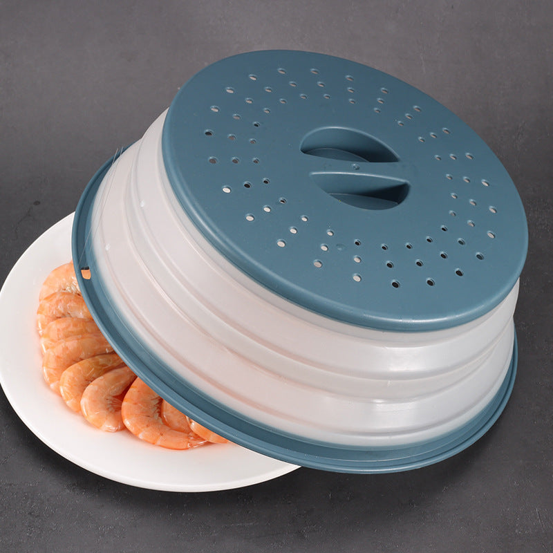 All-in-One Microwave Cover & Colander: The Ultimate Kitchen Multitasker - Minihomy