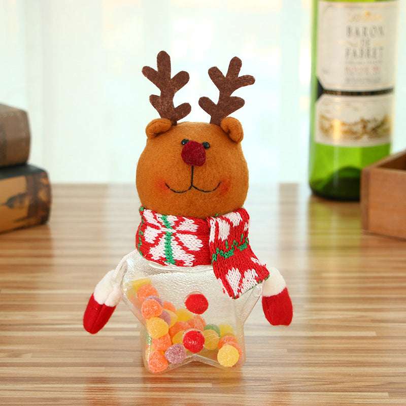 Christmas Candy Jar - Children Kids Storage Bottle - Minihomy